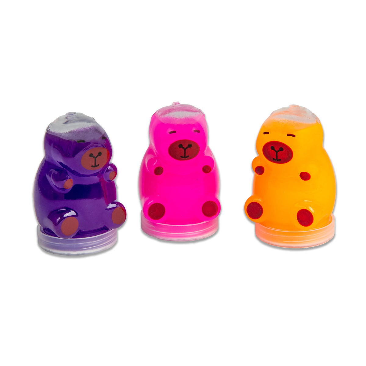 MINI CAPYBARA SLIMES 3PK