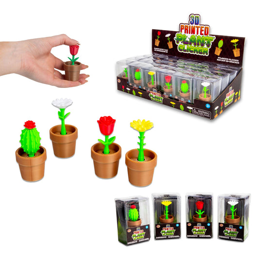 3Dプリント製植物クリッカー