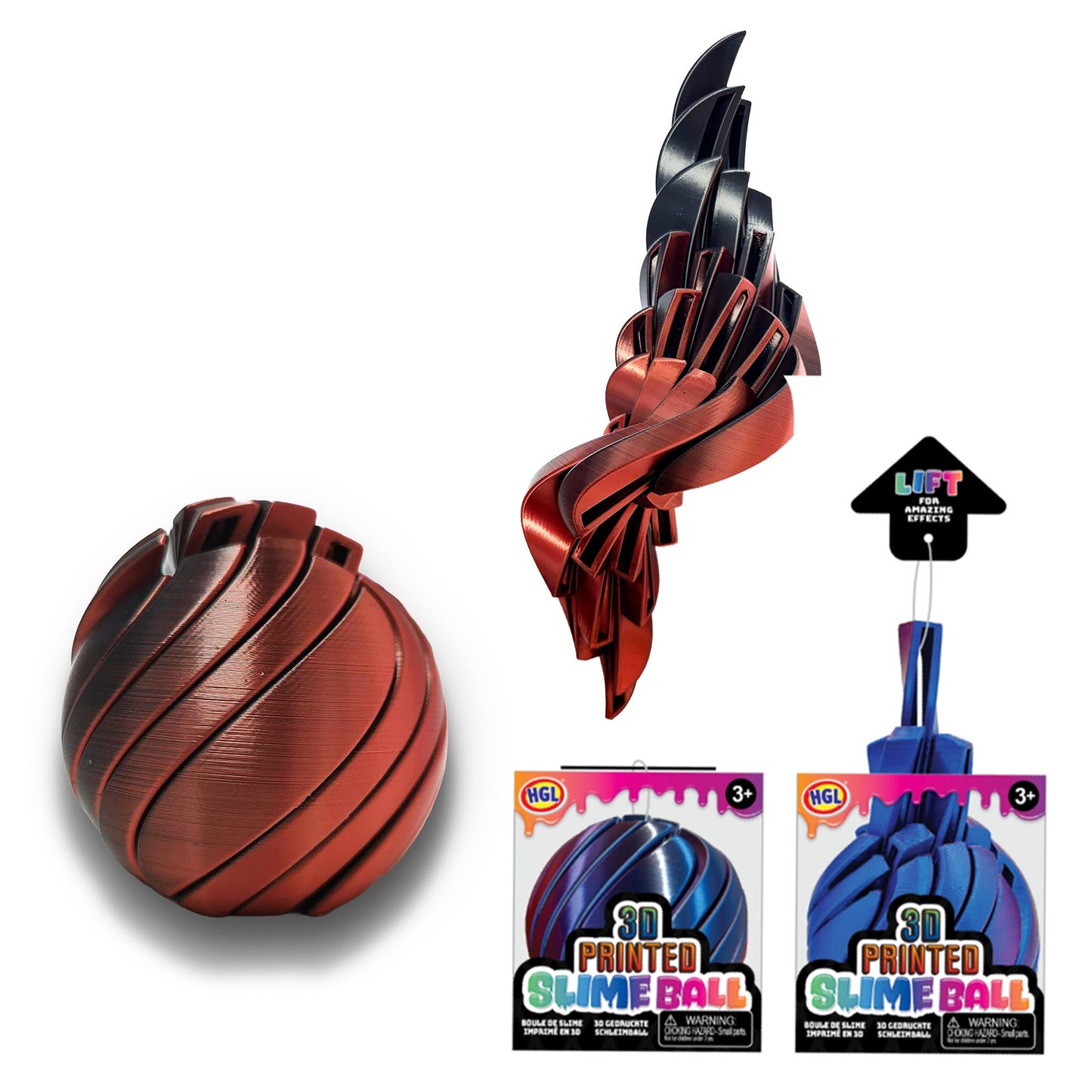 3D PRINTED SLIME BALL