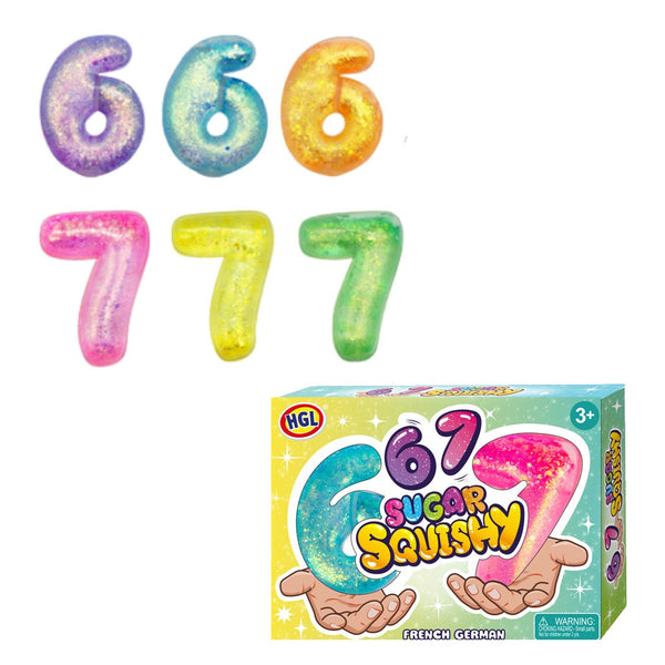 6/7 GLITTER SUGAR SQUISHY - BY AIR