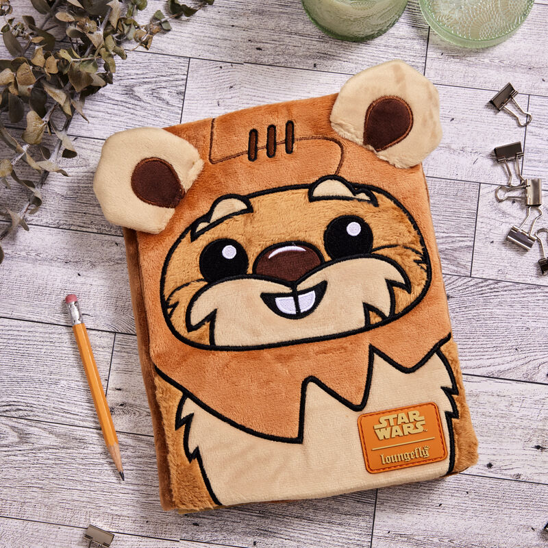 Cuaderno de peluche de Star Wars - Ewok 