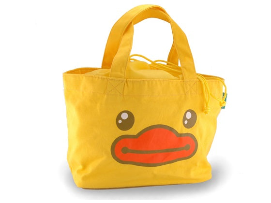 Bolsa de pato amarelo