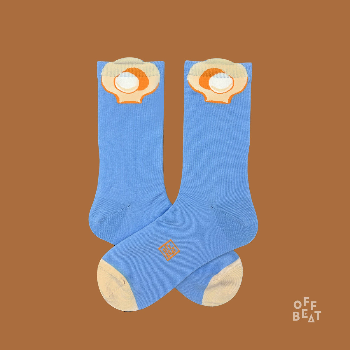 Chaussettes Pop-out Coquille Saint-Jacques