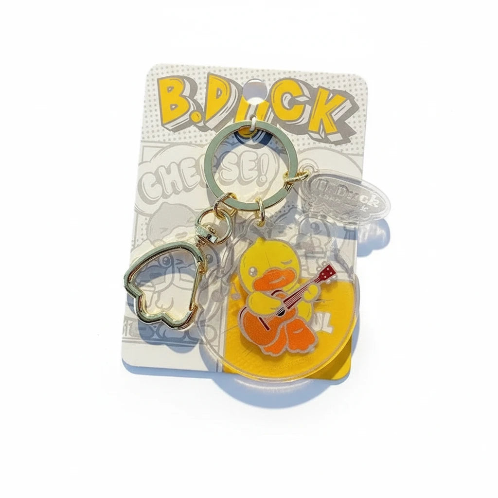 Holiday Duck Keychain