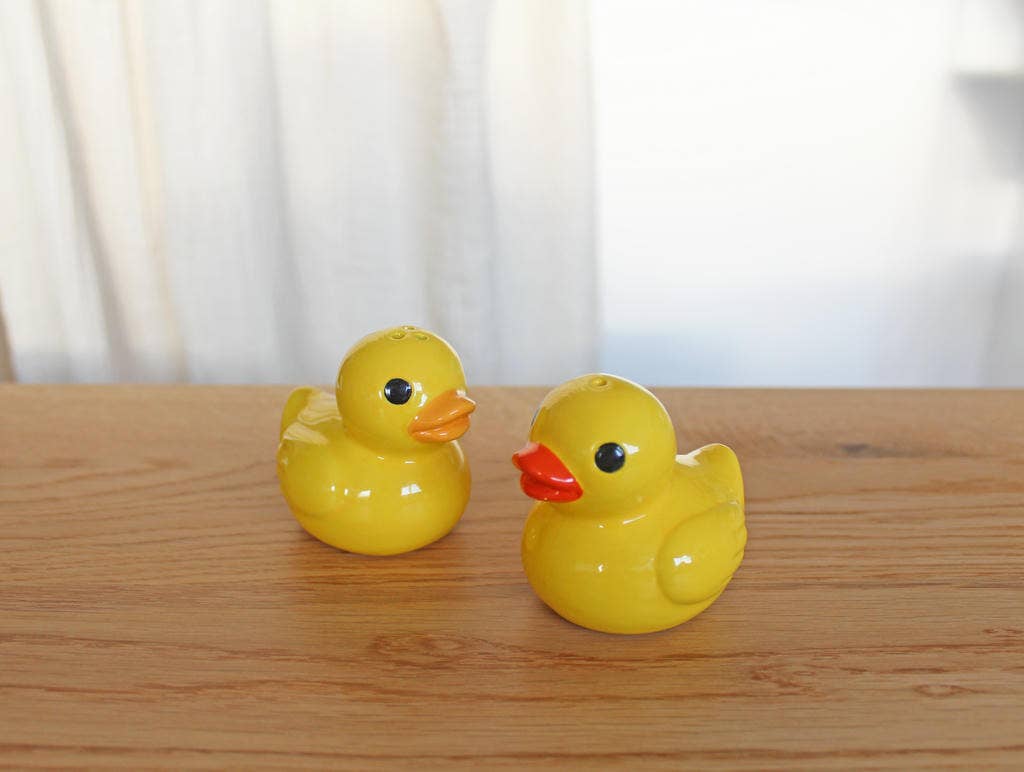 Salt and Pepper Rubber Ducks