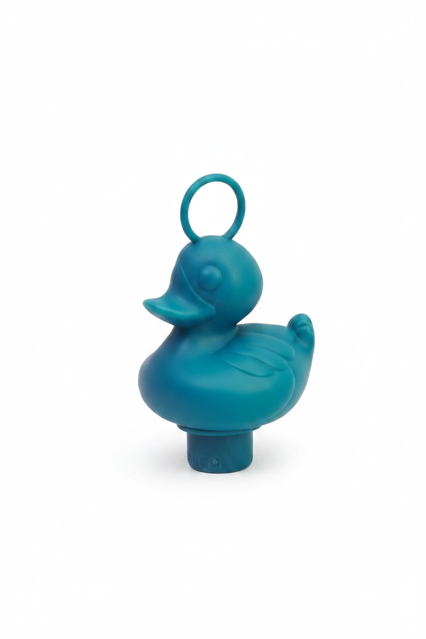 Pato de pesca de pato - Coral