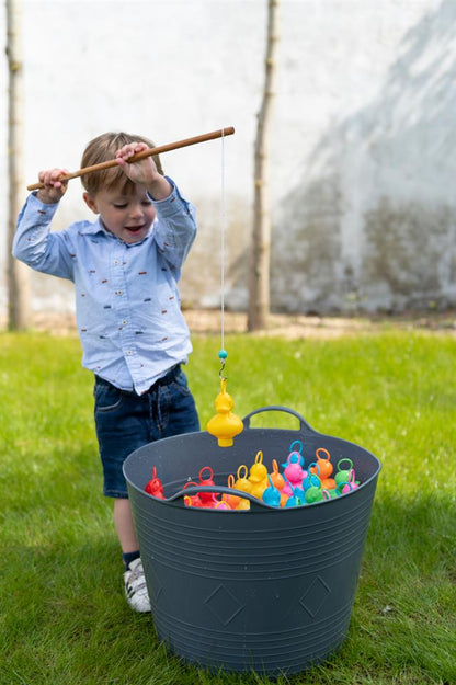 Fishing duck box - rainbow