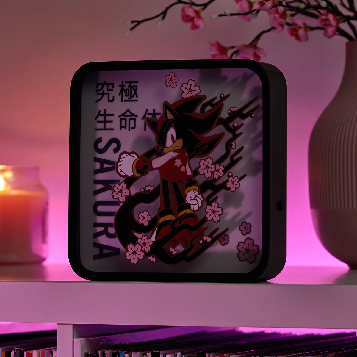 Lampada Sonic the Hedgehog - Shadow the Hedgehog "Sakura"