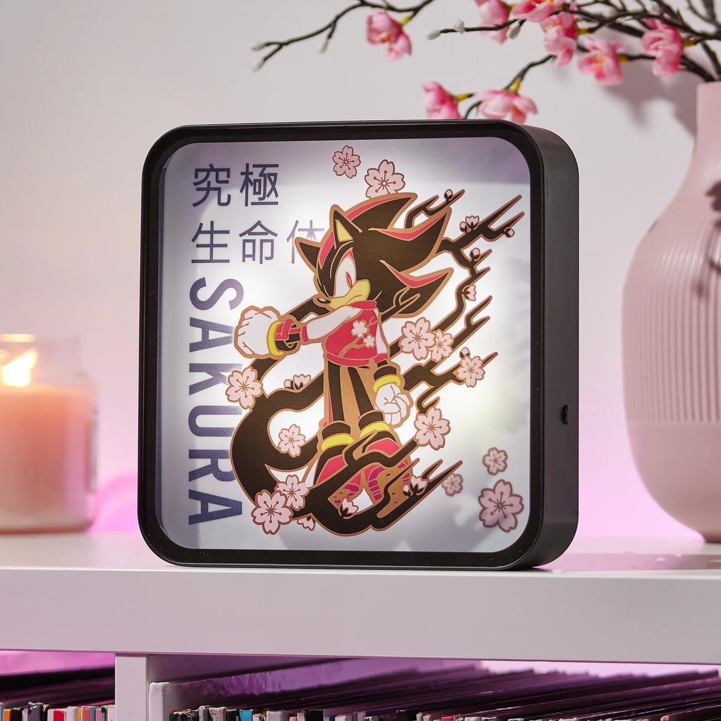 Lampe Sonic le Hérisson - Shadow le Hérisson "Sakura"