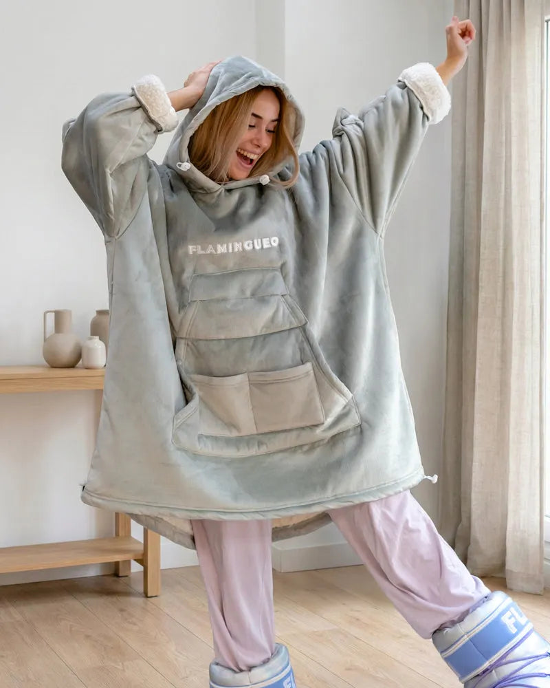Sudadera Manta - HAGRID GRIS