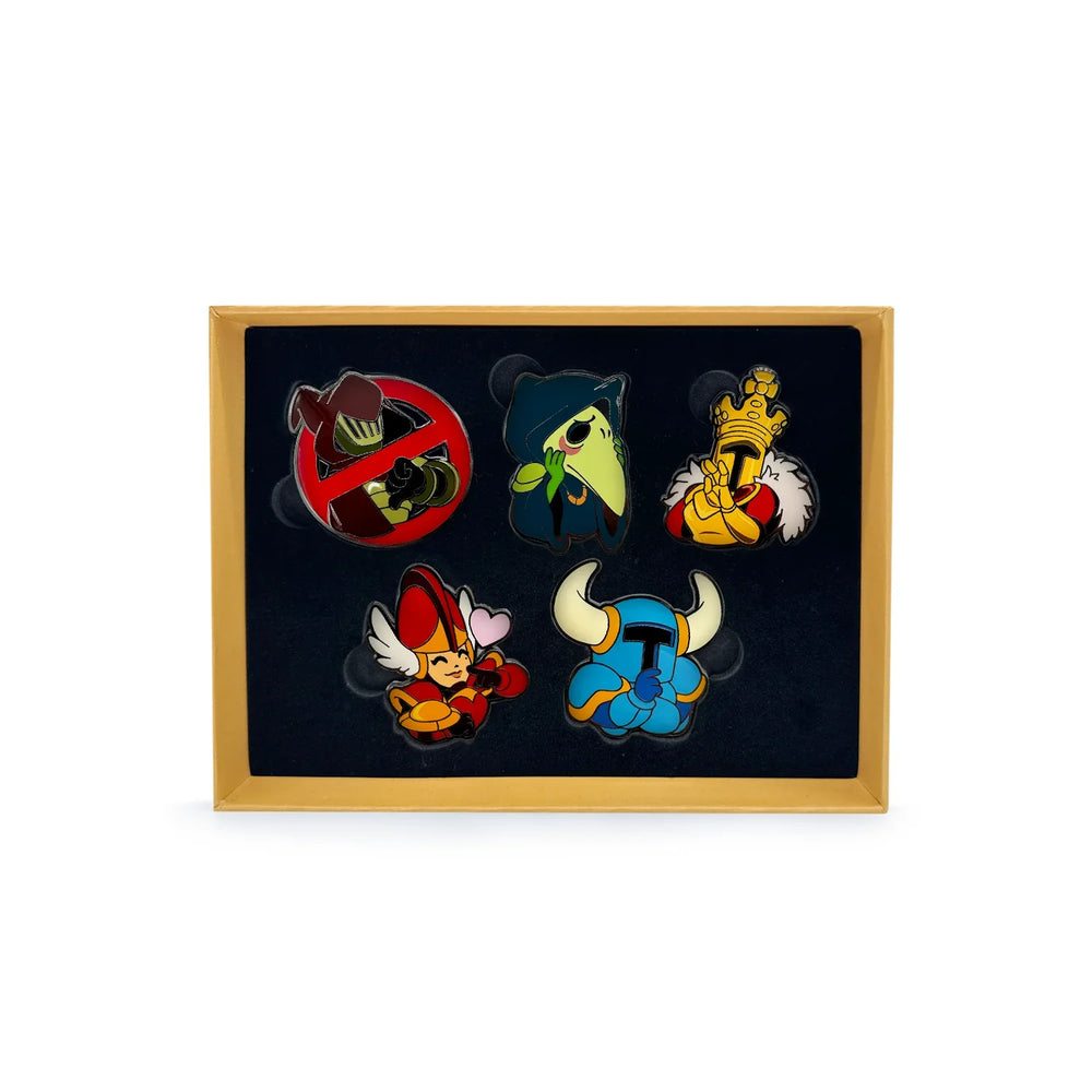 Set de 5 pin's Shovel Knight