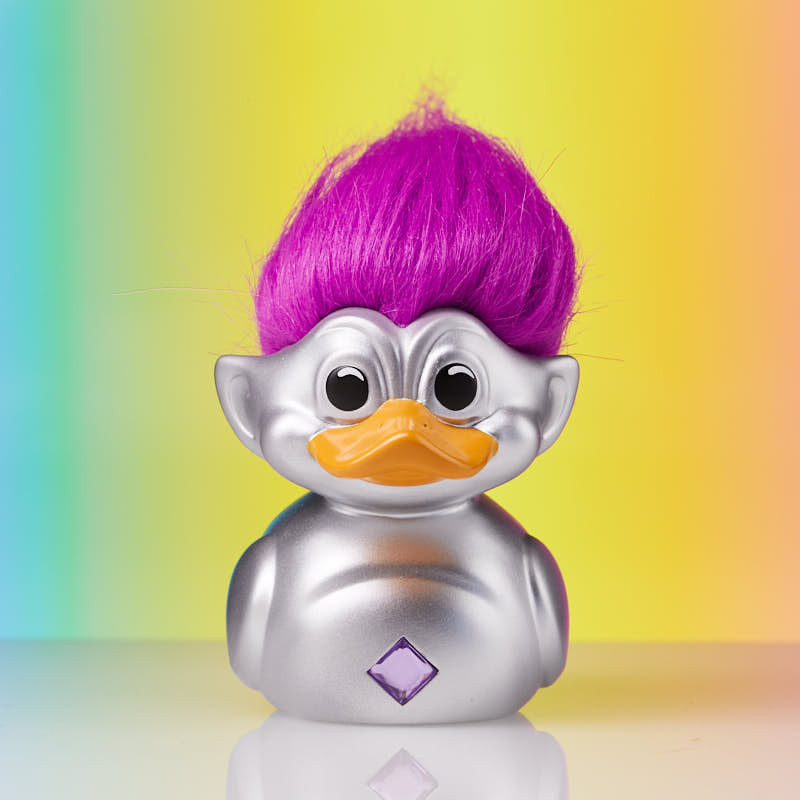 TUBBZ-Ente Good Luck Trolls: Silver Troll TUBBZ (First Edition)