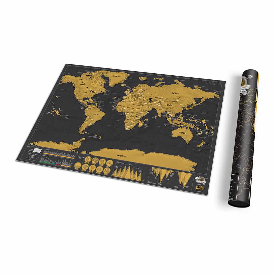 Scratch Map® Deluxe Travel