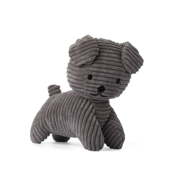 Peluche a forma di cane in velluto a coste Snuffy S 