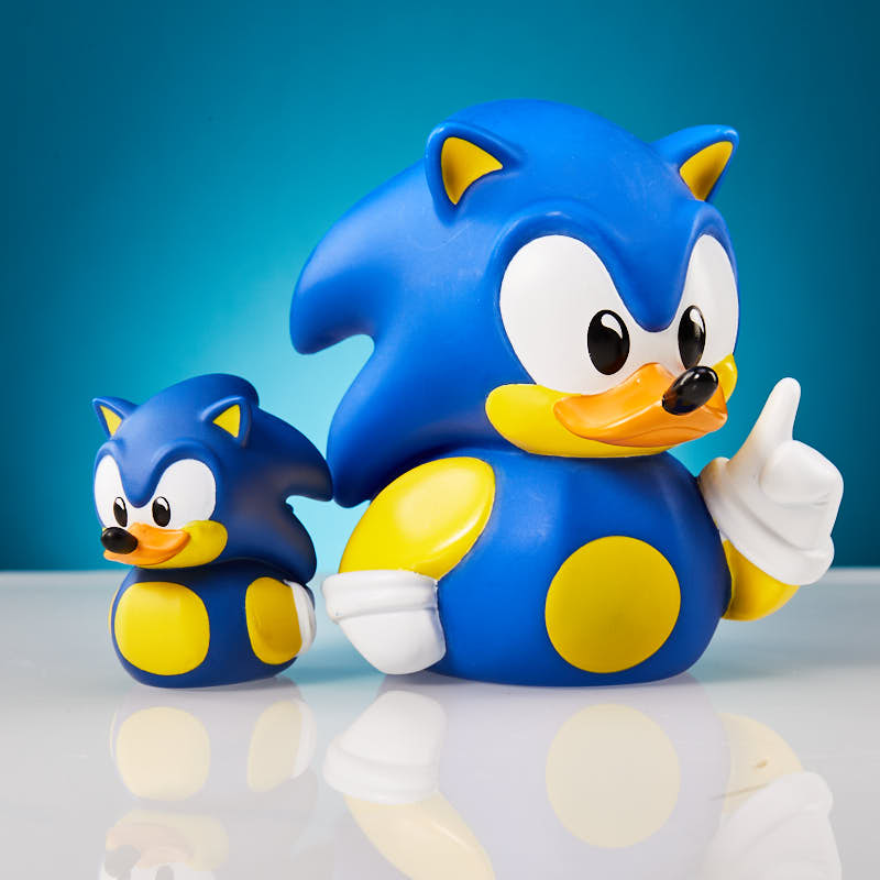 Mini Canard Sonic le Hérisson TUBBZ XS | Cosplaying Ducks Numskull