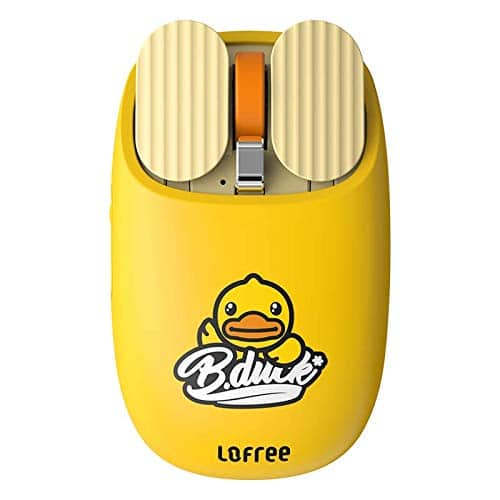 Souris sans fil Canard Jaune