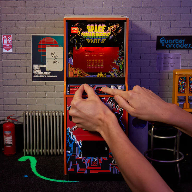 Gabinete arcade de un cuarto de tamaño Space Invaders Parte II
