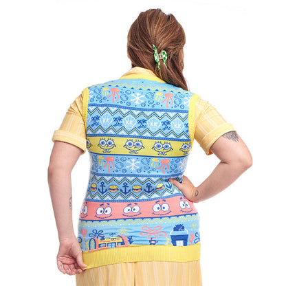 スポンジ・ボブ クリスマスニットタンクトップ