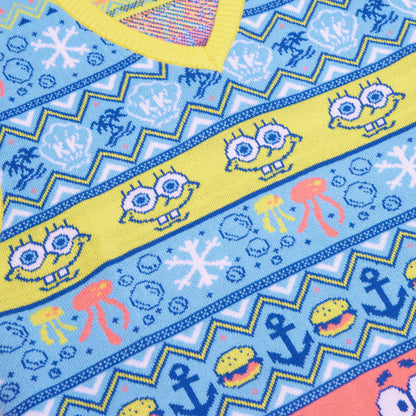 スポンジ・ボブ クリスマスニットタンクトップ