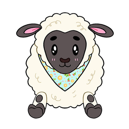 Peluche Mini Squishable – Agneau de Printemps