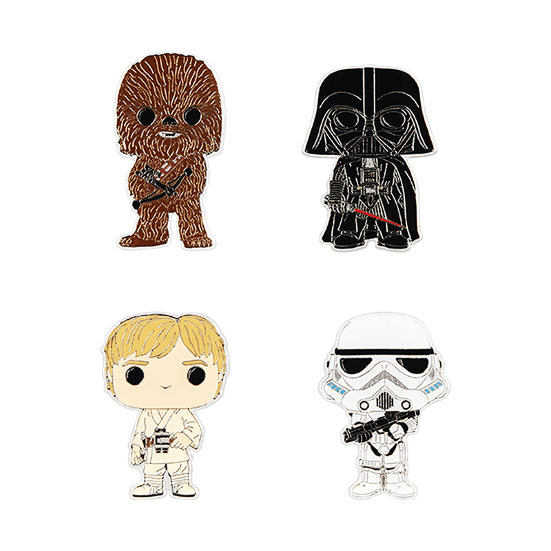 ¡Estallido! Paquete de 4 pins de Star Wars