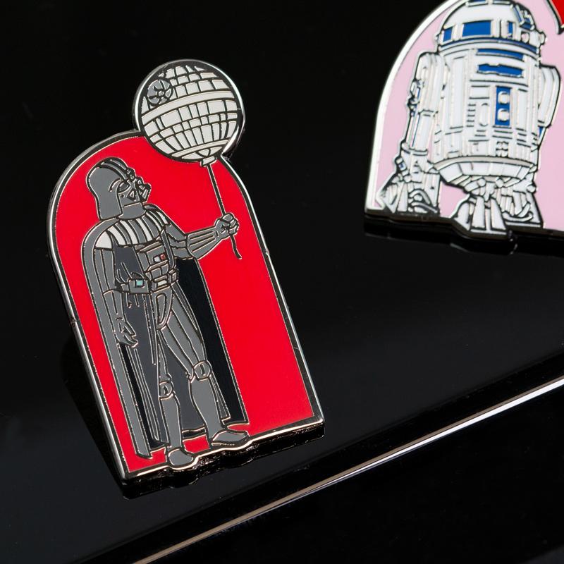 Star Wars Pin Set 3.1 - R2D2 en Darth Vader
