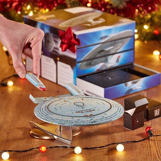 USS Enterprise NCC-1701-D Calendrier de l'Avent Countdown Characters Numskull | comptoirdugeek.com Funko