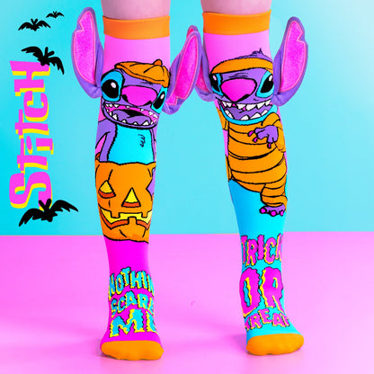 STITCH NEON HALLOWEEN SOCKS