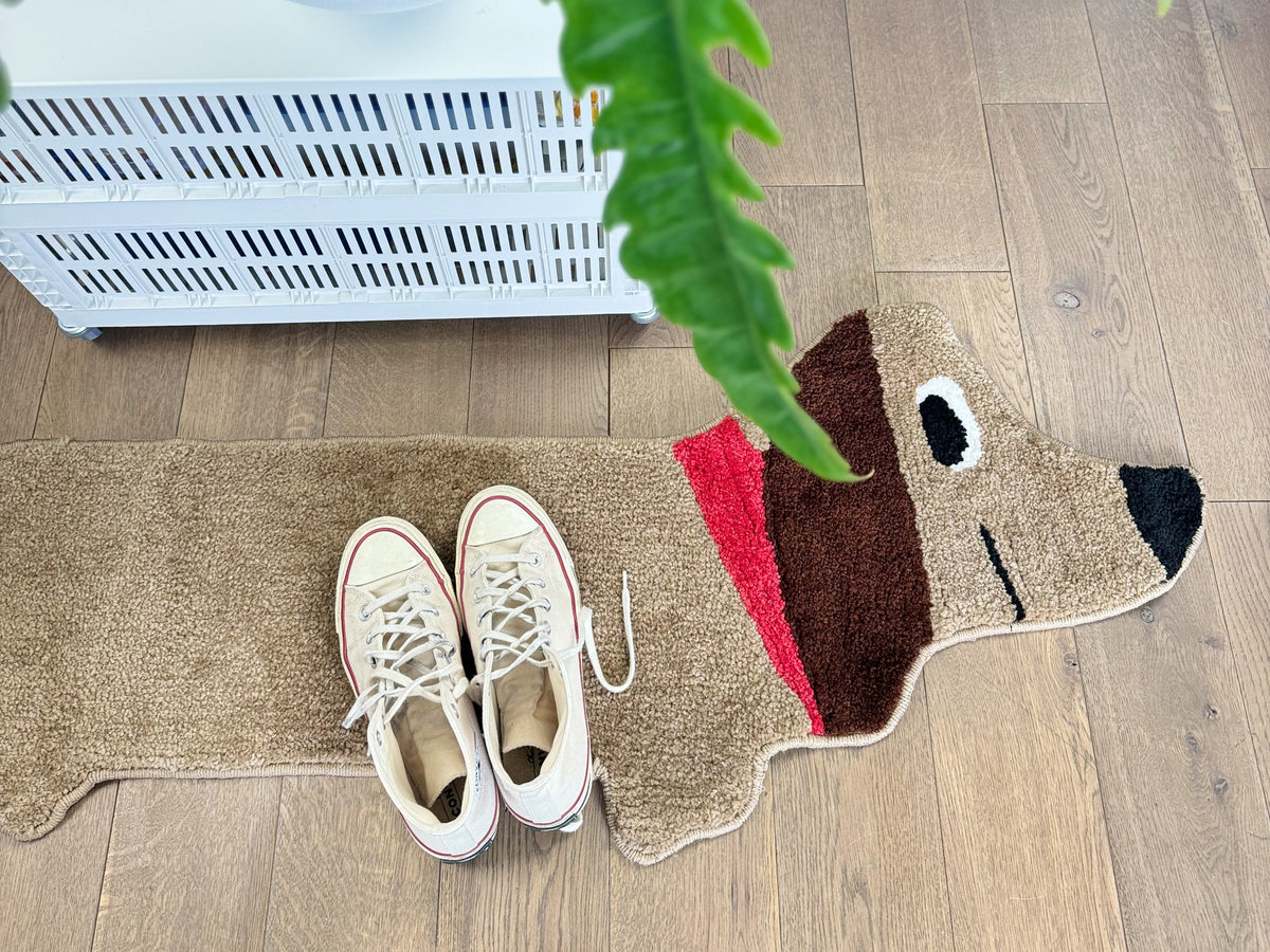 Tapis Teckel Étiré