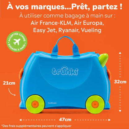 Trunki Ride On - Terrance Blu