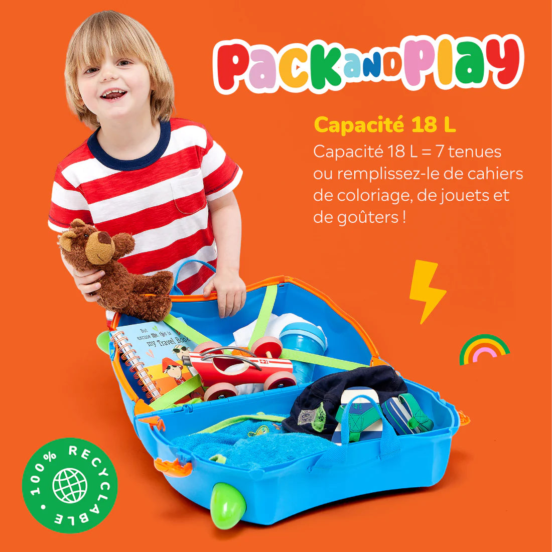 Trunki Ride On - Terrance Blu