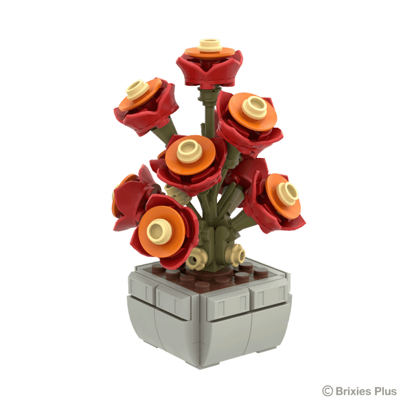 BRIXIES Plus Mini Blume "Sunset"