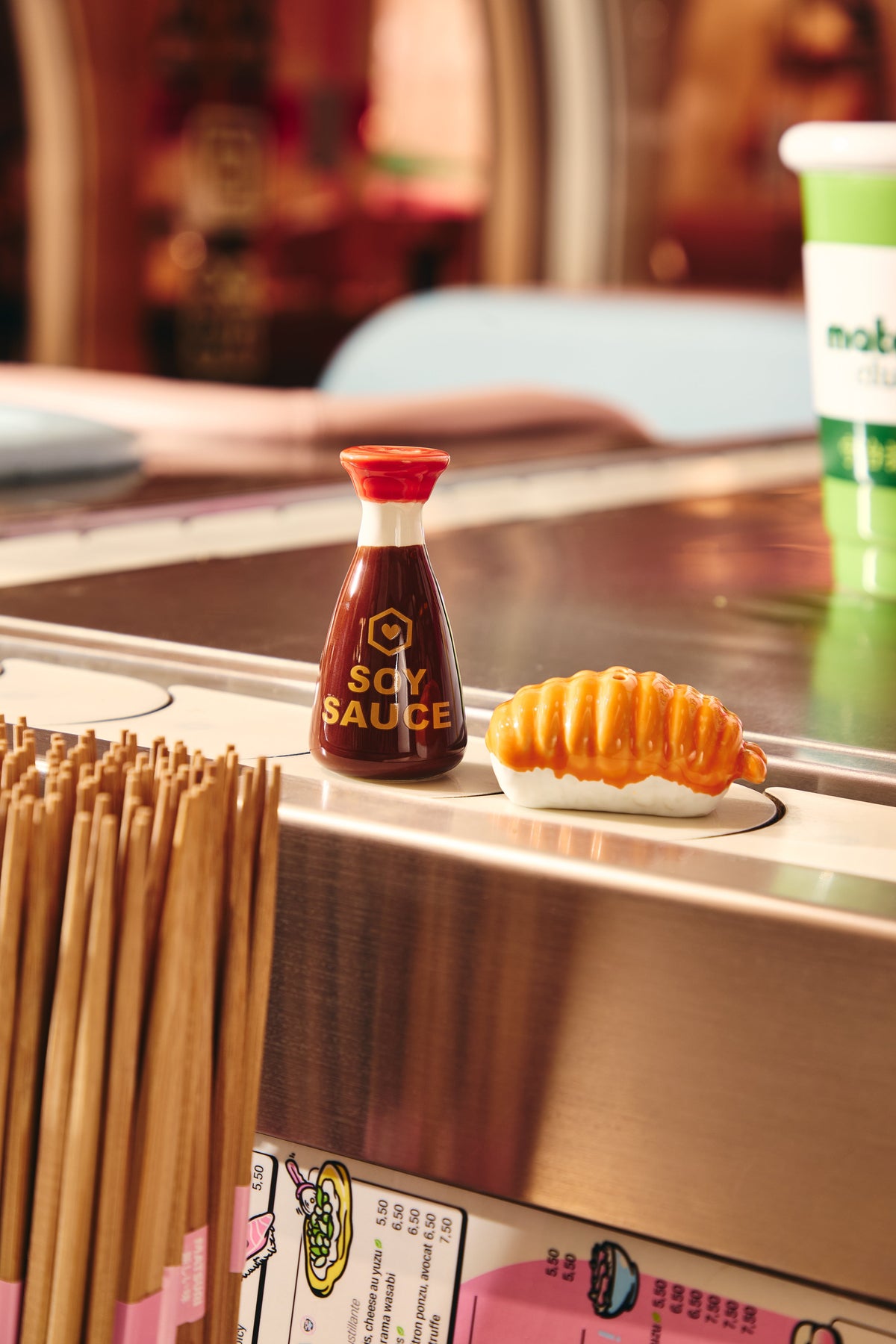 Salière et poivrière Sushi Soy