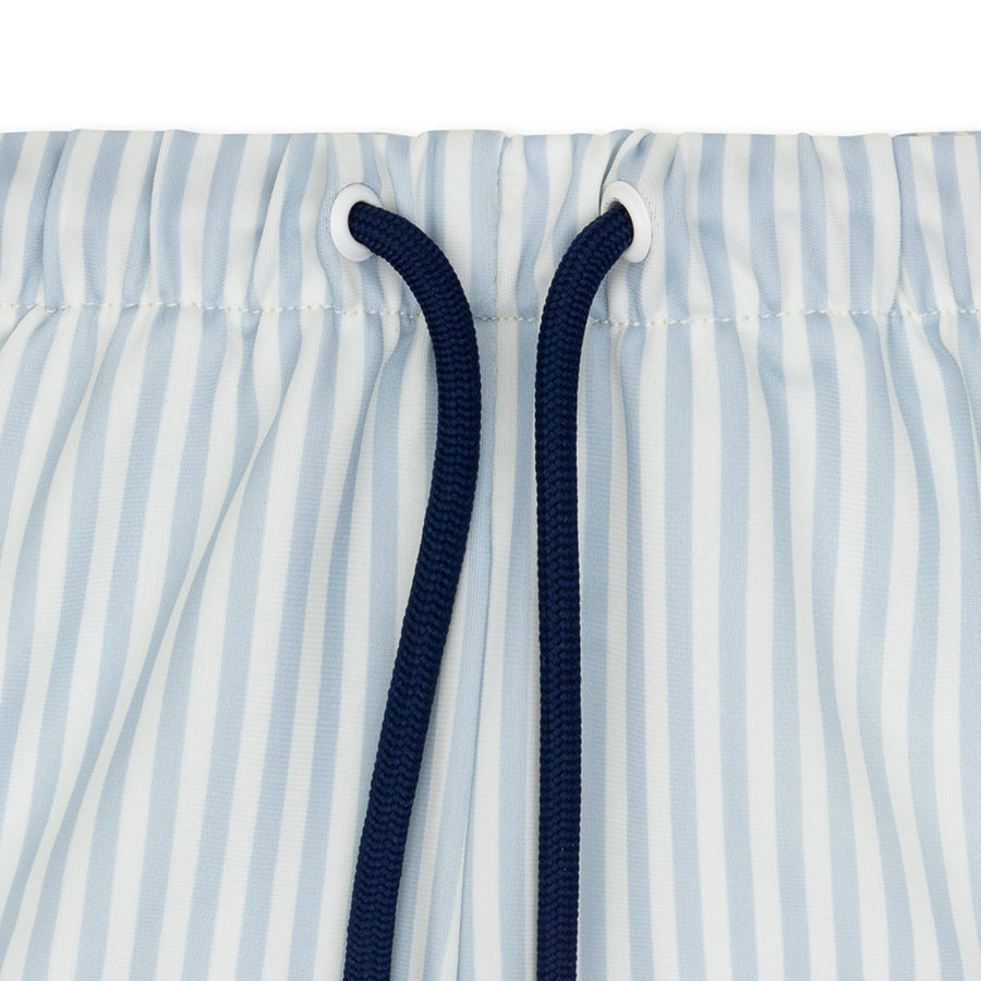 Swim Boxer - Bleu/Blanc - Rayures Bleues
