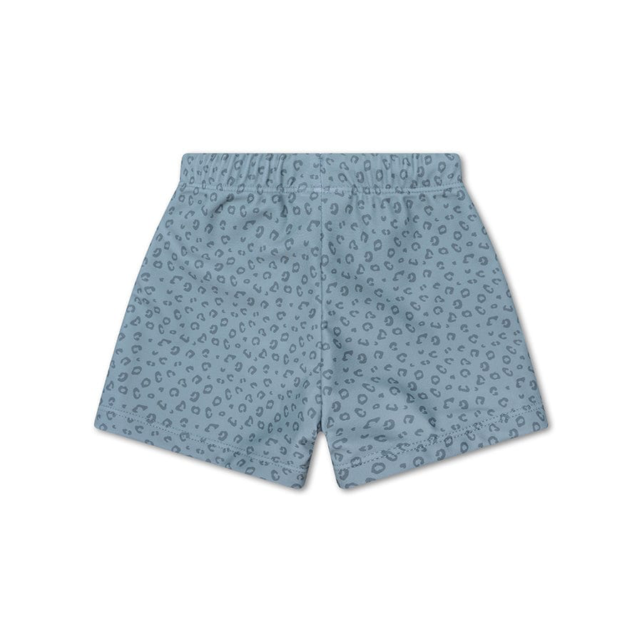 Swim Boxer - Green - Leopard