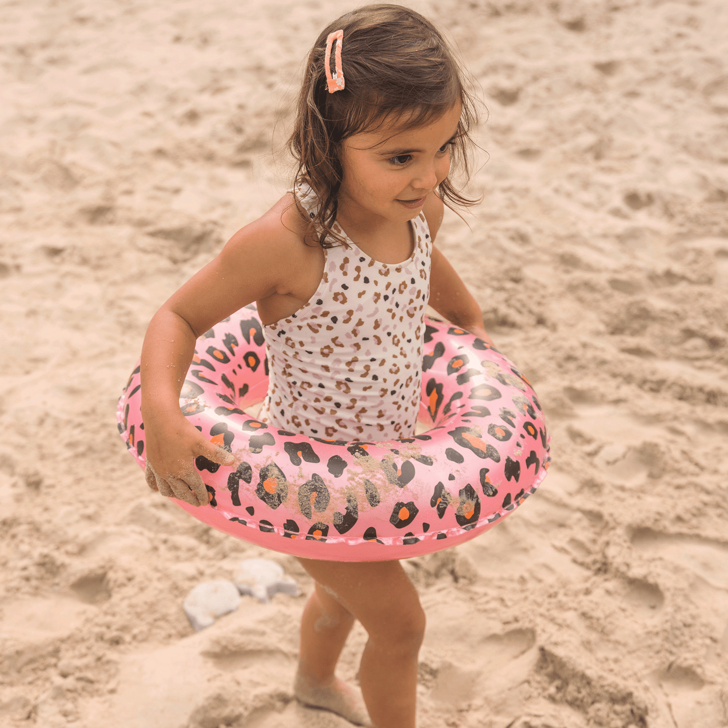 Swim Ring - Rose/Gold - Safari Chic