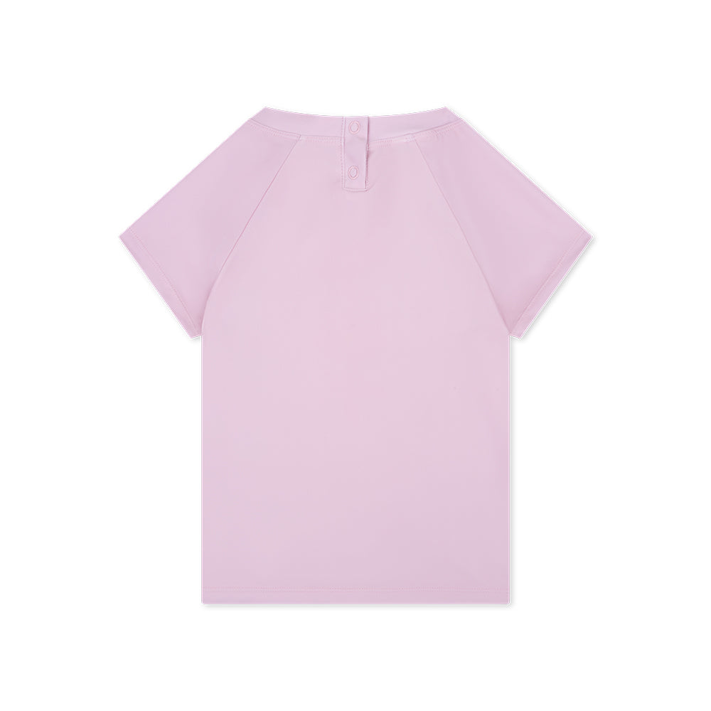 スイミングTシャツ半袖 - ピンク - コースタルチャーム
