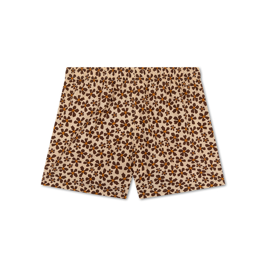 Swim Shorts Girls - Orange - Wild Flower