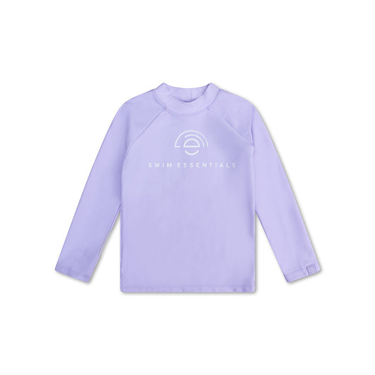 Swimming T-Shirt - Long Sleeve - Lila - Pure Tones