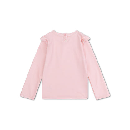 Swimming T-Shirt - Long Sleeve - Pink - Blackberry