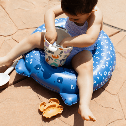 Swim Ring Animal - Blue - Leopard - Ø 55 cm