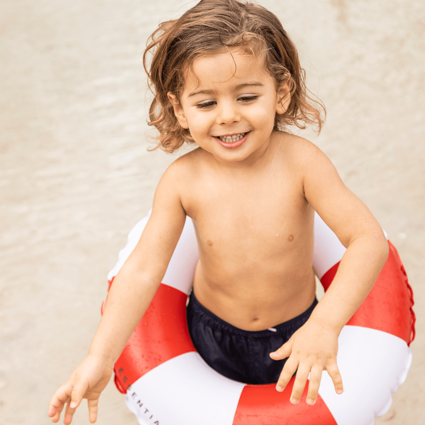 Swim Ring - Red/White - Drift