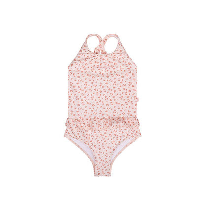 Swimsuit Girls - Old Pink - Leopard