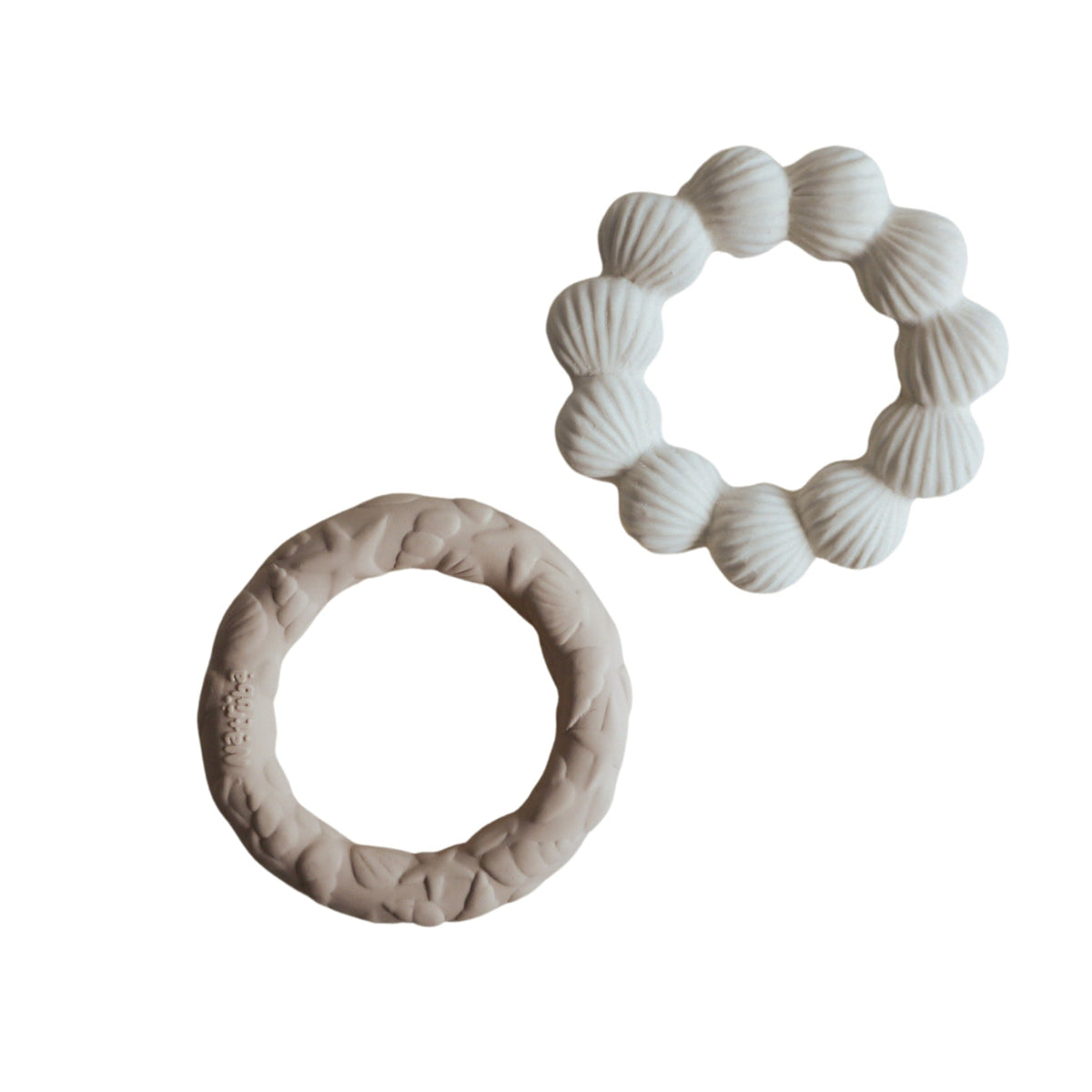Lot de 2 anneaux de dentition Motifs marins