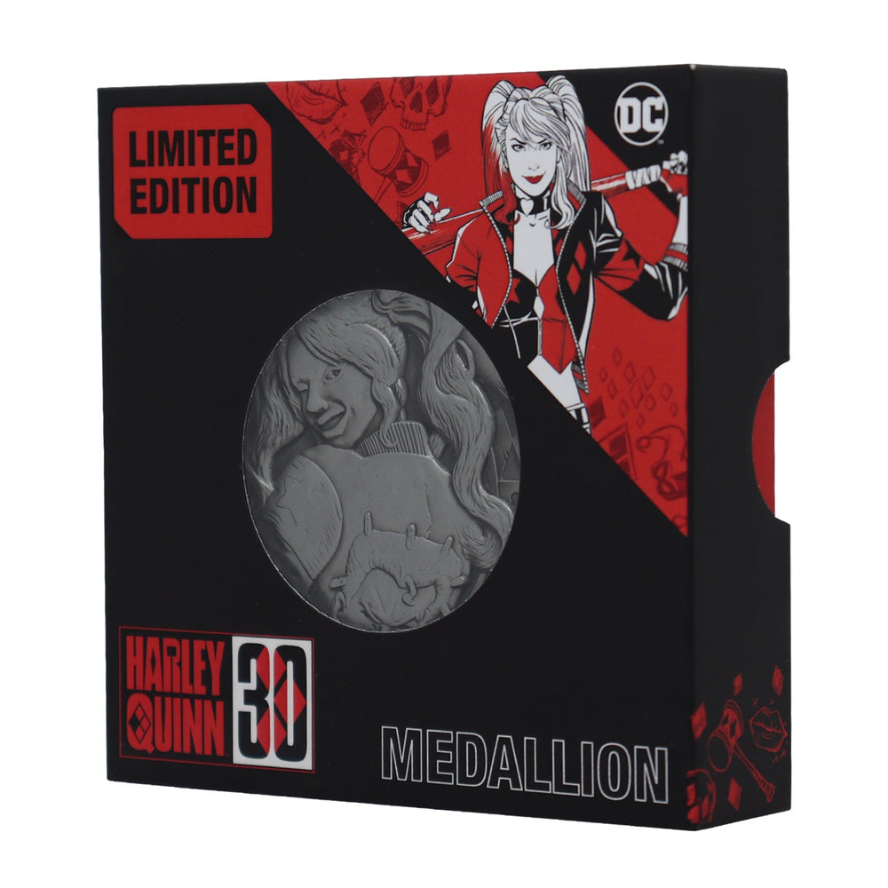 Médaillon collector DC Comics - Harley Quinn 30e anniversaire