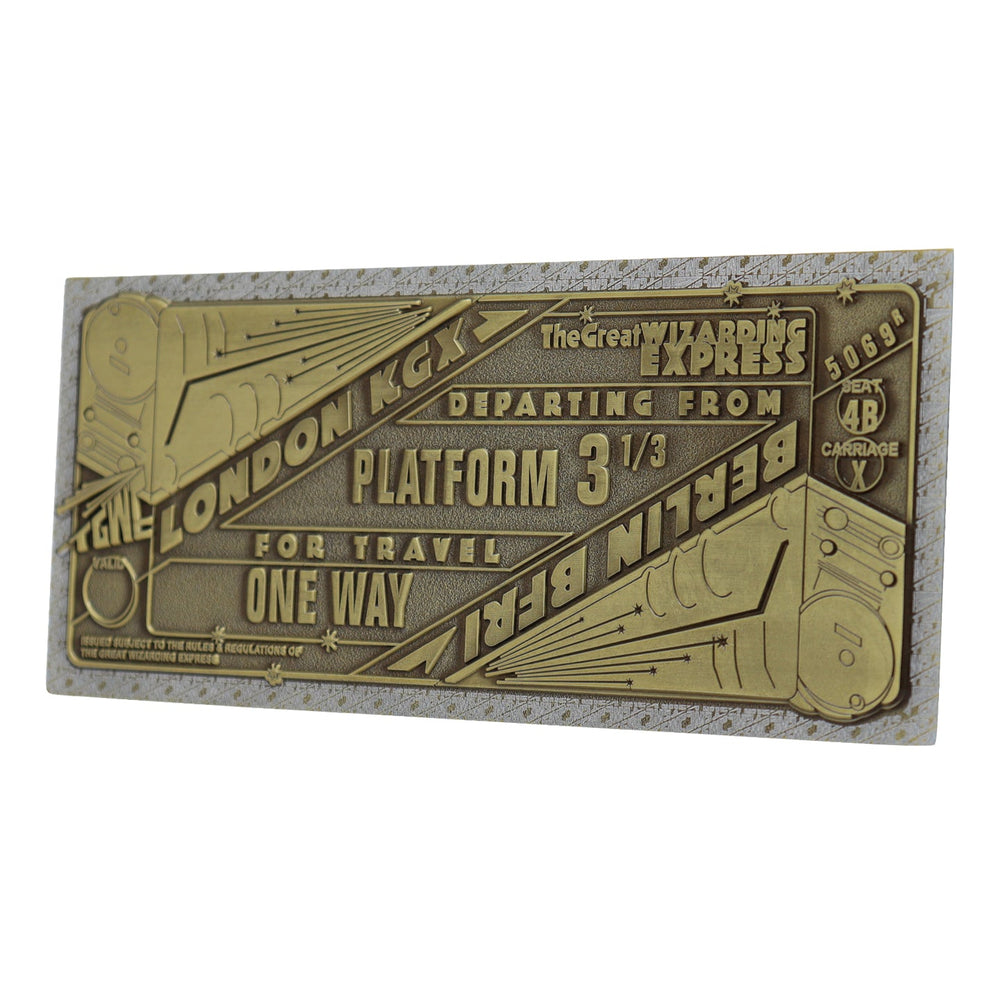 Ticket collector Les Animaux Fantastiques - The Great Wizarding Express