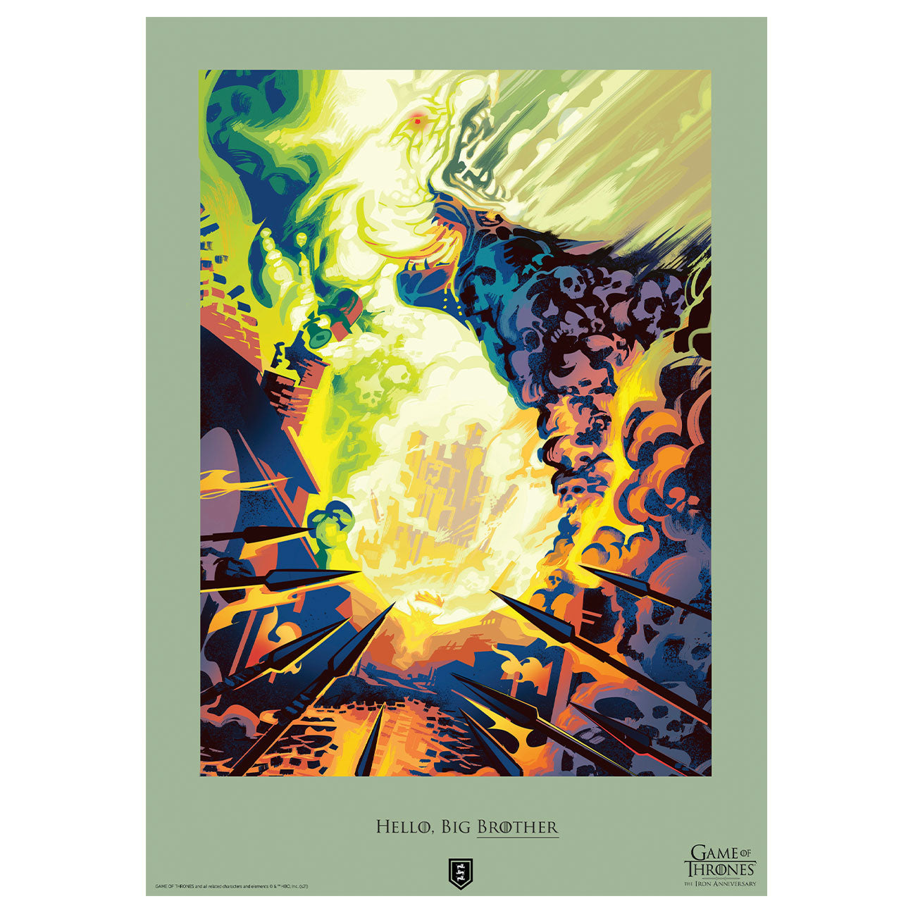 Affiche collector Game of Thrones