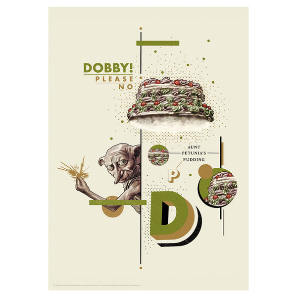 Affiche collector Harry Potter - Dobby