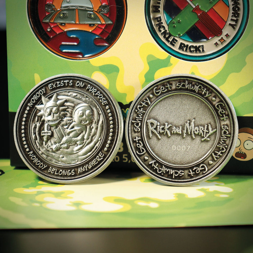 Rick and Morty collectible coin