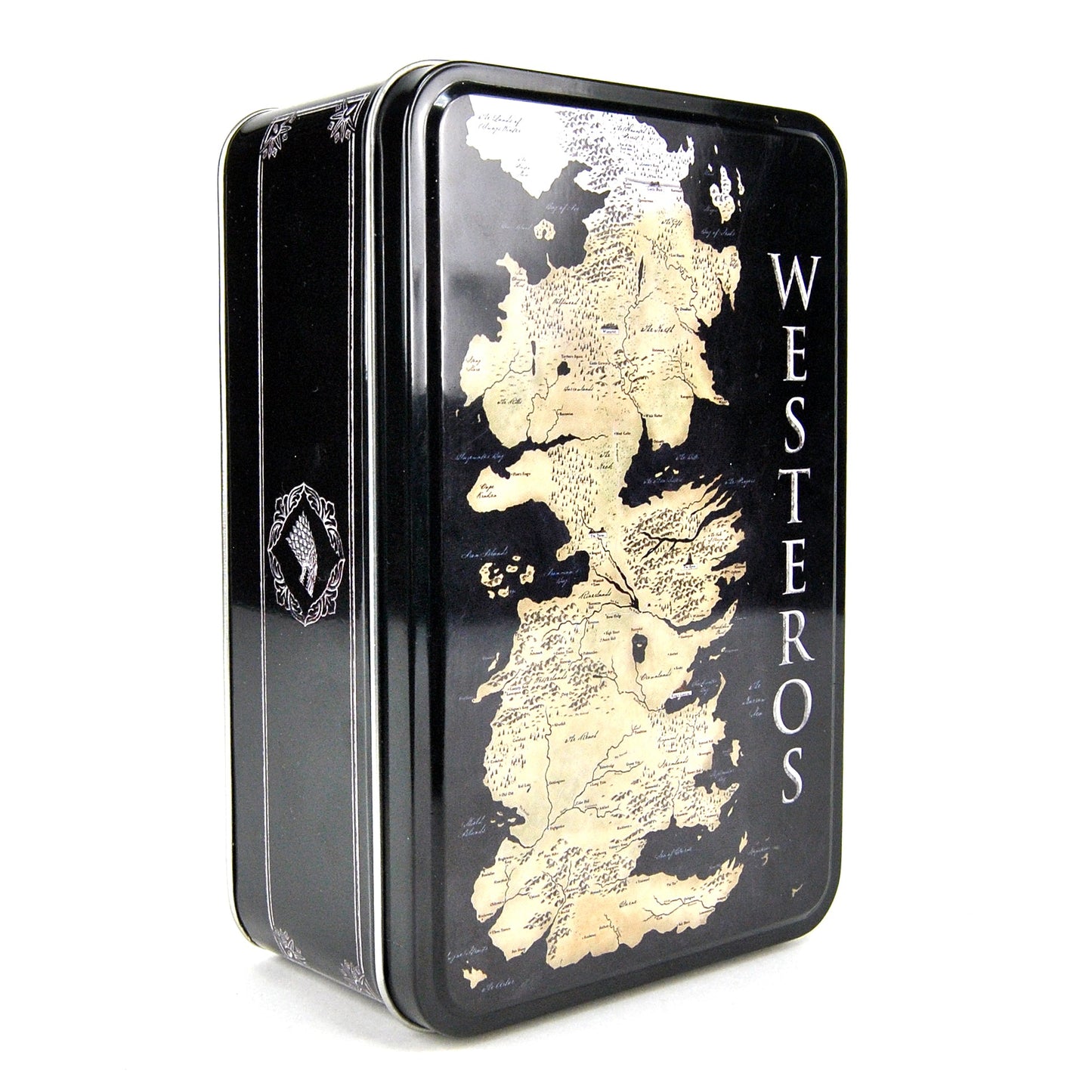 Boîte déjeuner en métal Game of Thrones - carte